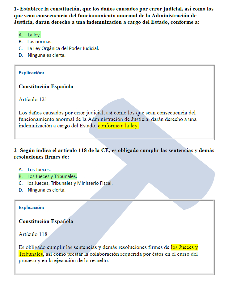 Constitución Española – Título VI – Del Poder Judicial - Imagen 3