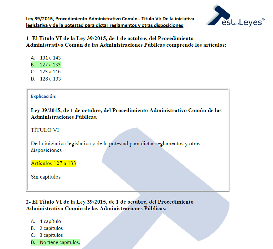 Ley 39/2015 - Título VI - De la iniciativa legislativa y de la potestad para dictar reglamentos y otras disposiciones - Imagen 3