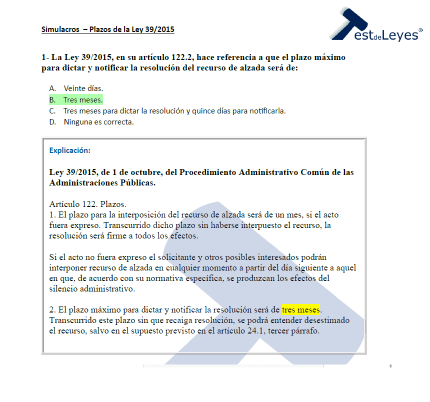 Ley 39/2015 - Plazos importantes - Imagen 3