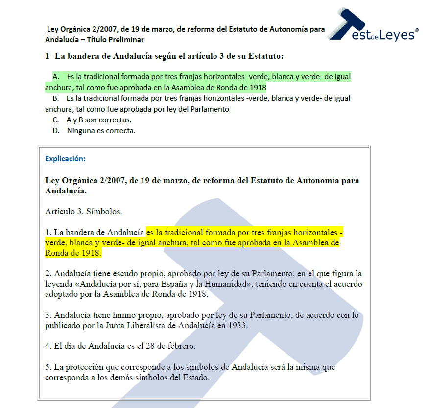 Ley Orgánica 2/2007, de 19 de marzo, de reforma del Estatuto de Autonomía para Andalucía - Título Preliminar - Imagen 3