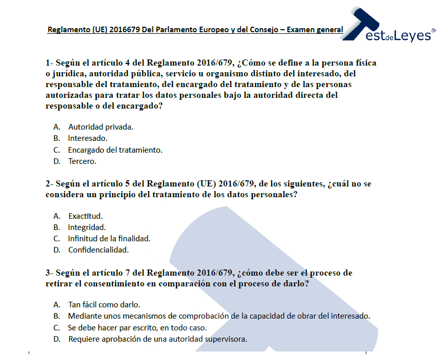 Reglamento (UE) 2016/679 del Parlamento Europeo y del Consejo - Examen general - Imagen 2