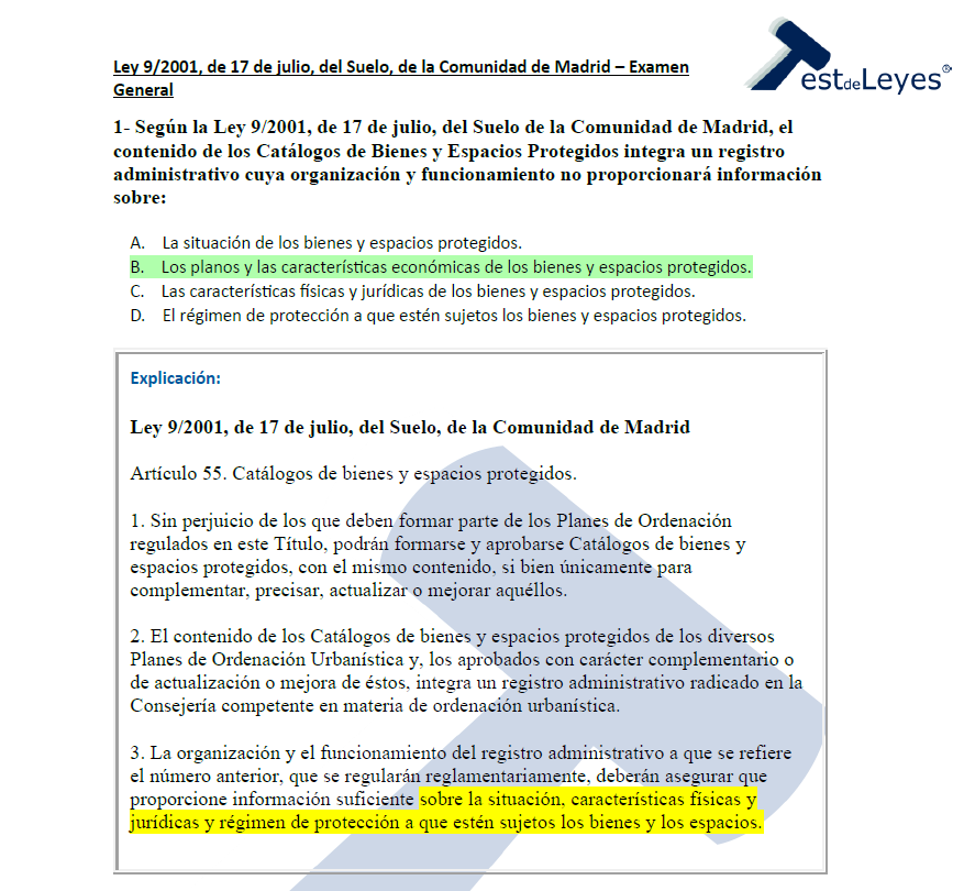 Ley 9/2001, de 17 de julio, del Suelo, de la Comunidad de Madrid - Examen general - Imagen 3