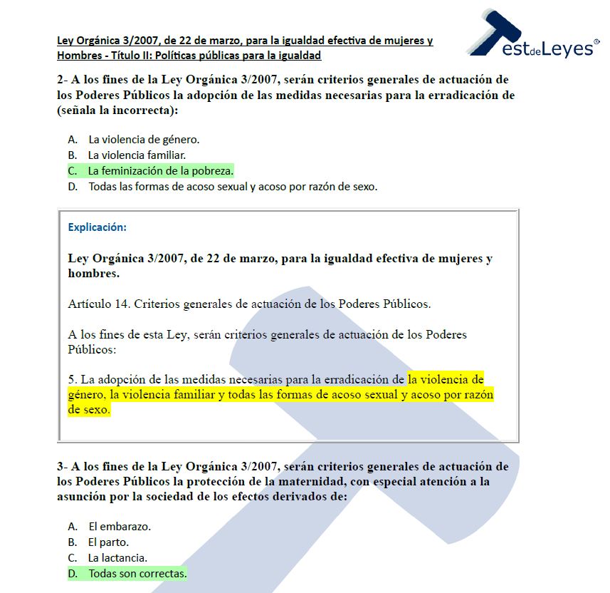 Título II - Ley Orgánica 3/2007, de 22 de marzo, para la igualdad efectiva de mujeres y hombres - Imagen 3