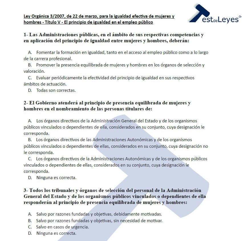 Título V - Ley Orgánica 3/2007, de 22 de marzo, para la igualdad efectiva de mujeres y hombres - Imagen 2