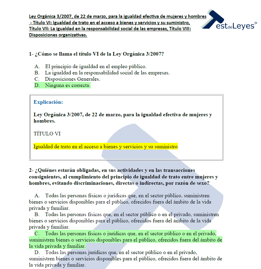 Títulos VI, VII y VIII - Ley Orgánica 3/2007, de 22 de marzo, para la igualdad efectiva de mujeres y hombres - Imagen 3
