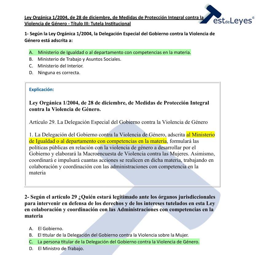 Ley Orgánica 1/2004, de 28 de diciembre, de Medidas de Protección Integral contra la Violencia de Género - Título III - Imagen 3