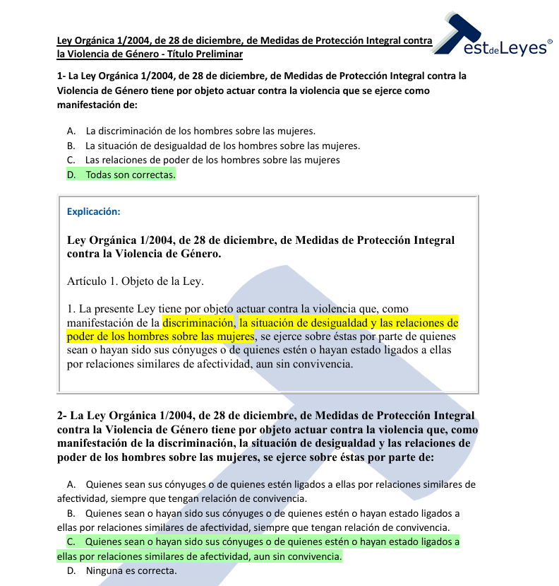 Ley Orgánica 1/2004, de 28 de diciembre, de Medidas de Protección Integral contra la Violencia de Género - Título Preliminar - Imagen 3